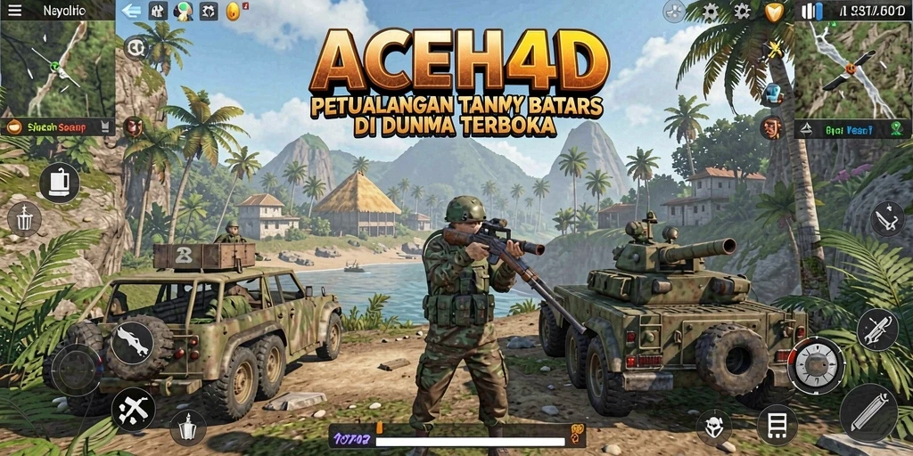 Tangkapan layar menampilkan petualangan epik di dunia terbuka ACEH4D.