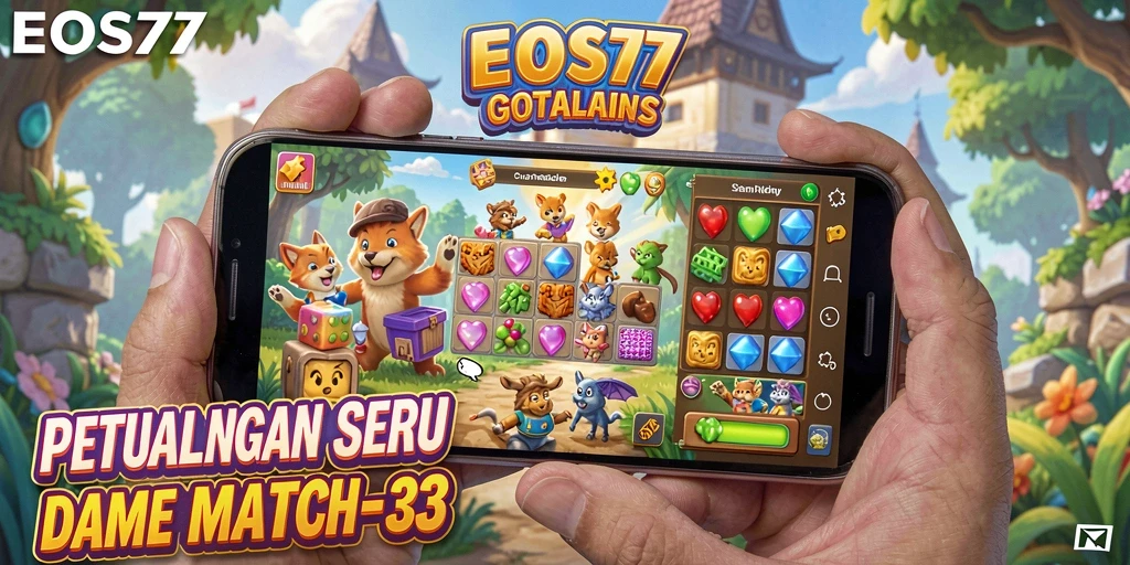 Screenshot menampilkan gameplay seru di EOS77 dengan grafis menarik.