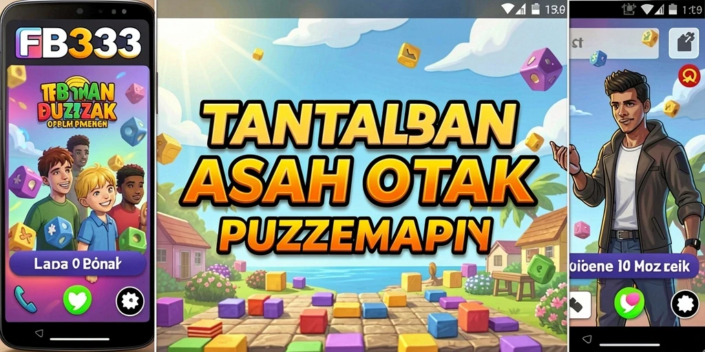 Tampilan utama gameplay FB333 dengan teka-teki yang menarik.