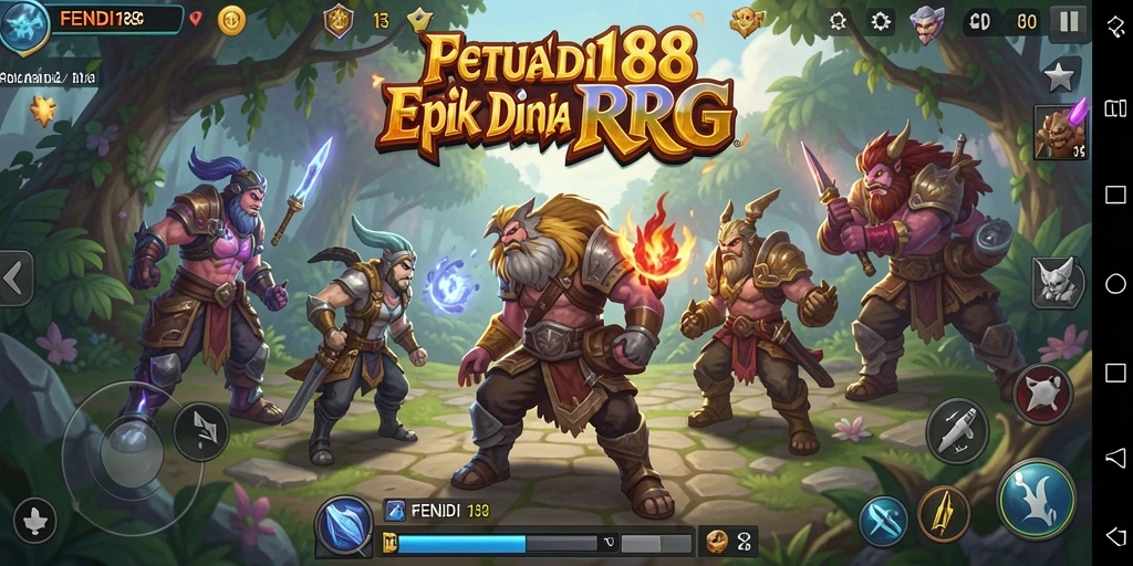 Tampilan gameplay menarik di <strong>FENDI188</strong> dengan pertarungan yang dinamis.