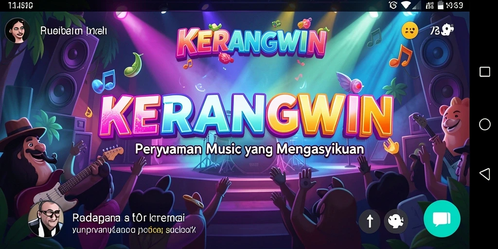Tampilan gameplay KERANGWIN yang menarik dan interaktif.