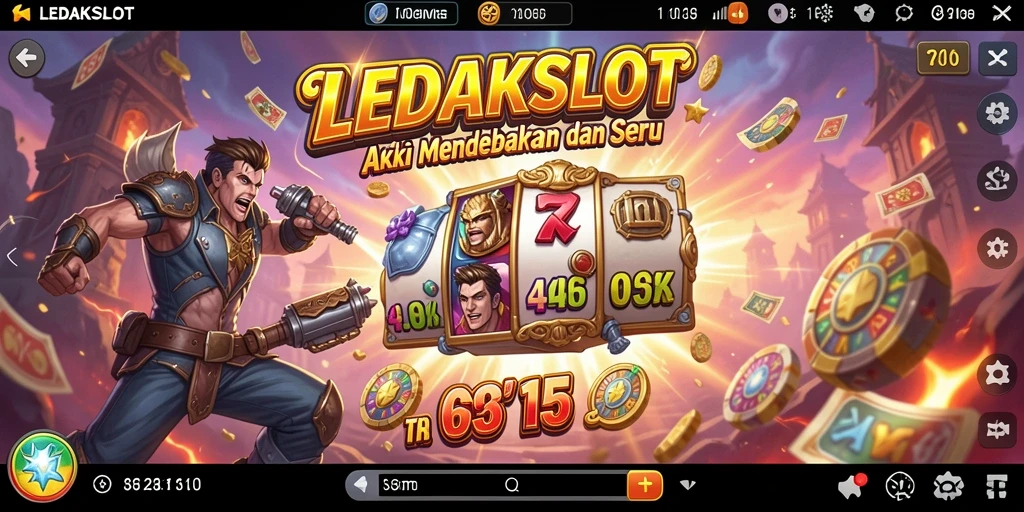 Tangkapan layar utama LEDAKSLOT menunjukkan aksi mendebarkan di level yang menantang.