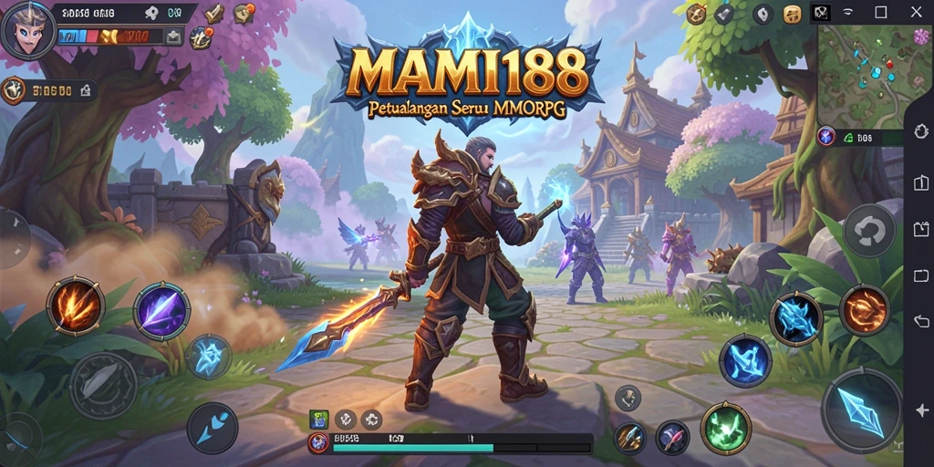 Gameplay MAMI188 yang seru dalam petualangan MMORPG.