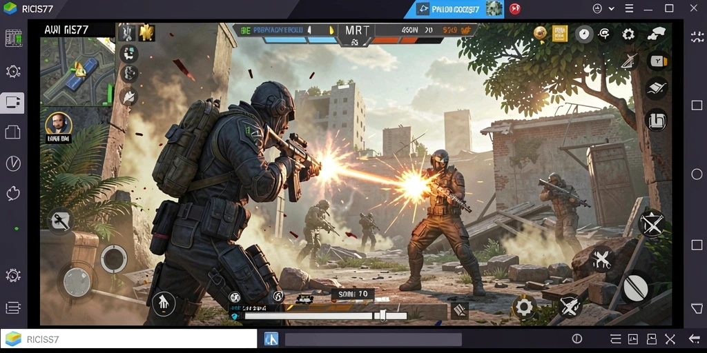 Gameplay menegangkan dan grafis memukau dari RICIS77.