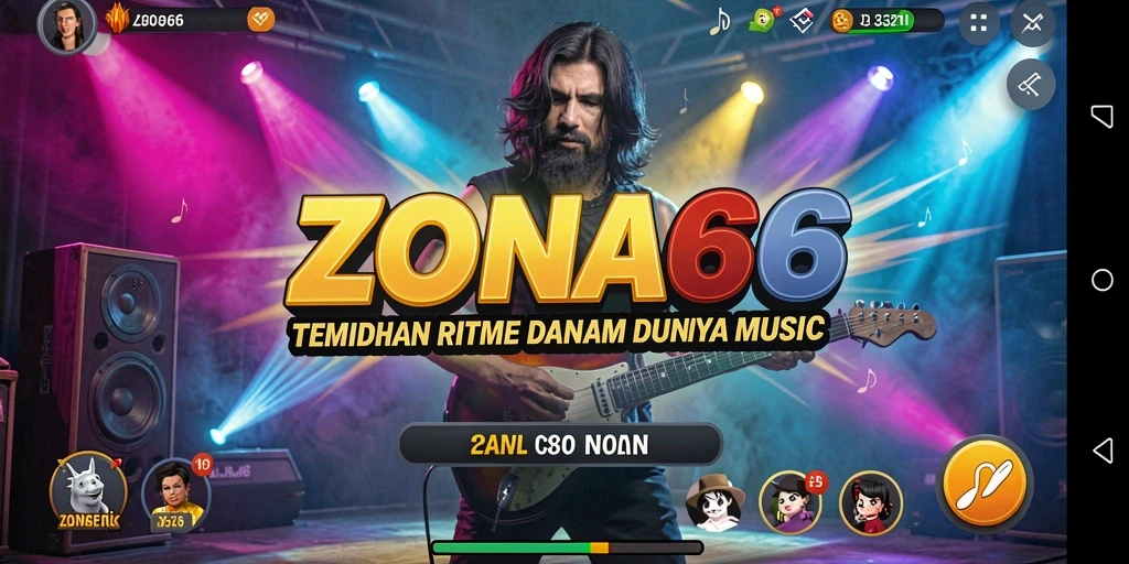 Tampilan gameplay ZONA66 yang menarik dan interaktif.